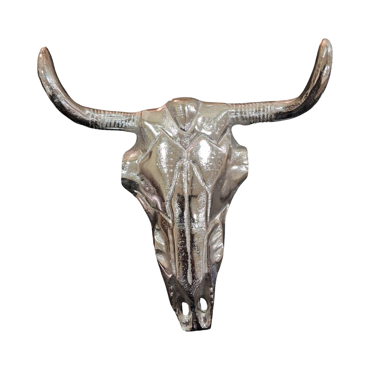 12" Cow Skull Metal Wall Décor by Ashland®